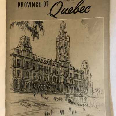'The Province of Quebec; Geographical Aspects'
