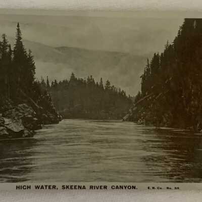 ‘High Water, Skeena River Canyon’