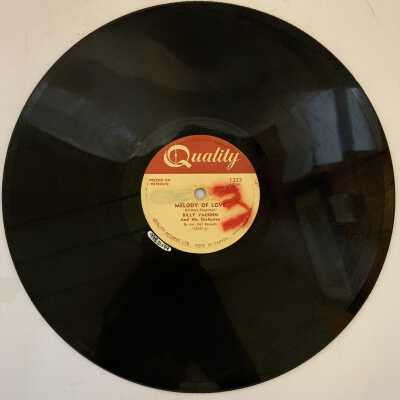 'Melody of Love; Joy Ride' Record