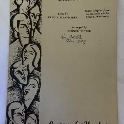 'Danny Boy' Sheet Music
