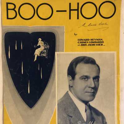 'Boo-hoo' Sheet Music