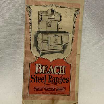'Beach Steel Ranges' Booklet