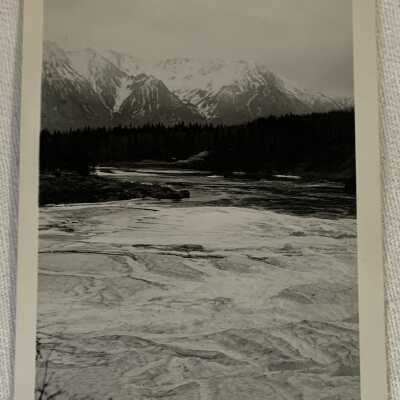 'Ice Jam on the Skeena River... April 1943'