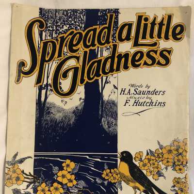 'Spread a Little Gladness' Sheet Music