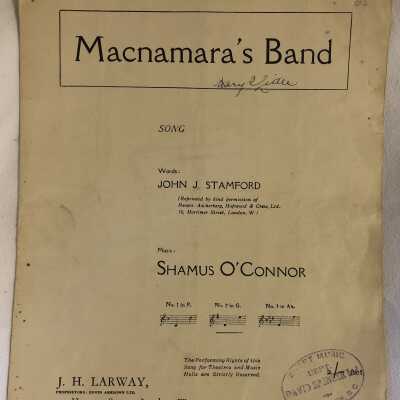 'Macnamara's Band' Sheet Music