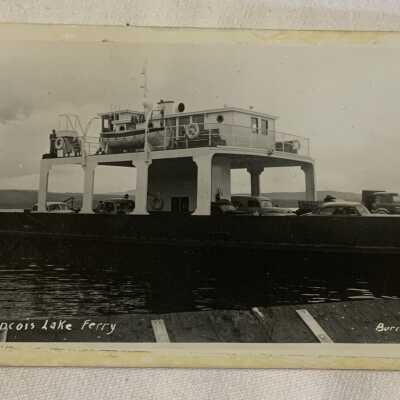 ‘Francois Lake ferry, Burns Lake B.C.’