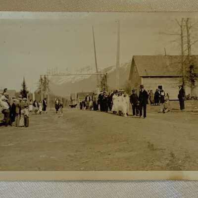 ‘Indian wedding, Hazelton? Kitwanga? 1944’