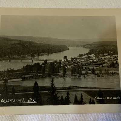 'Quesnel, B.C' 1947