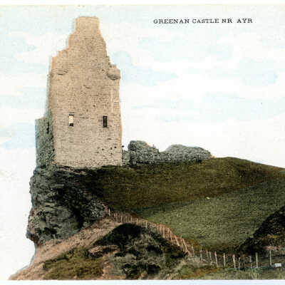 'Greenan Castle NR AYR' 1904