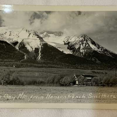 ‘Hudson Bay Mtn. From Hanson Ranch, Smithers B.C.’