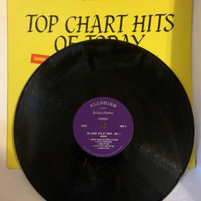 'Top Chart Hits of Today; Volume 7' Record