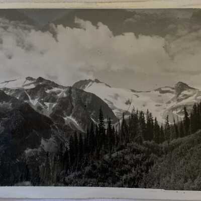 ‘Near Top Lake, Roche Debouche Range, Hazelton’