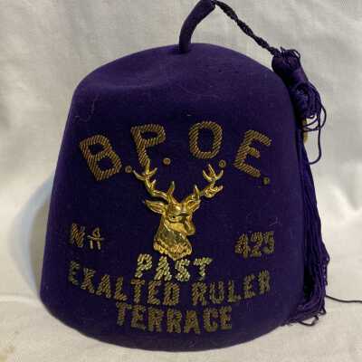‘B.P.O.E. Past Exalted Ruler Terrace’ Elks Hat