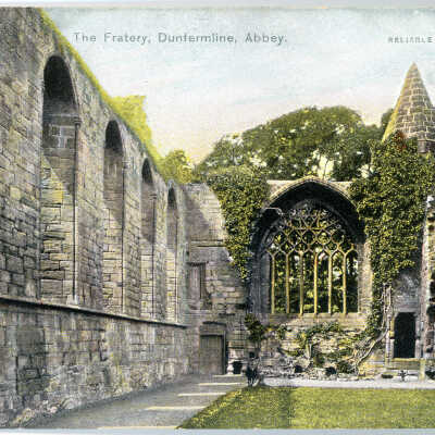 'The Fratery, Dunfermline, Abbey' 1904