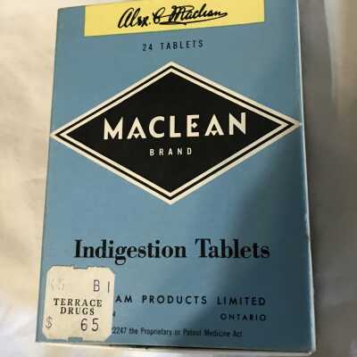 'Maclean' Indigestion Tablets