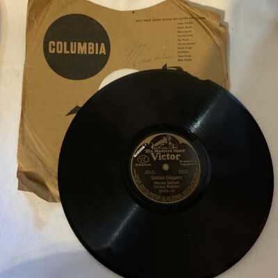 'Golden Slippers; My Blue Mountain Home' Record