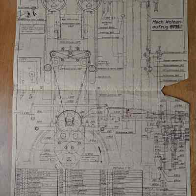 Machinery diagram