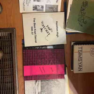Hazelton High yearbooks