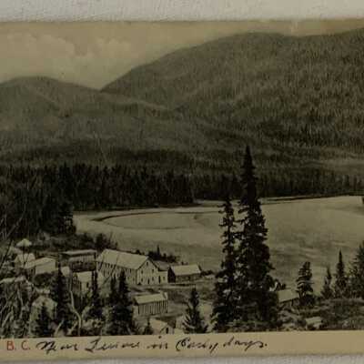 ‘Kitselas B.C. : Near Terrace in Early Days’