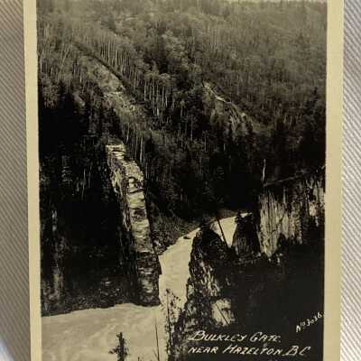 'Bulkley Gate Near Hazelton BC' 1933