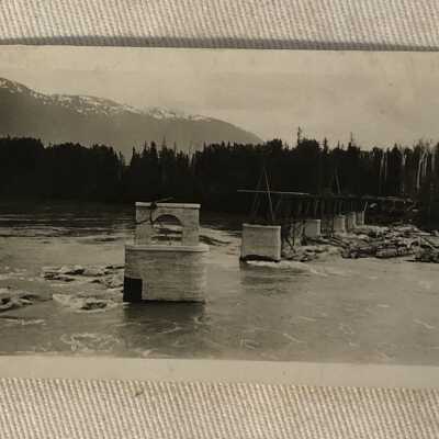 Rail Bridge being built