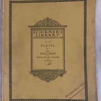 'Schirmers Library Vol 832'