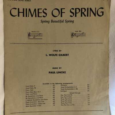'Chimes of Spring' Sheet Music