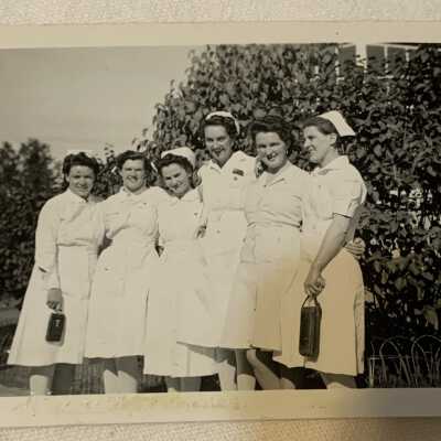'Staff - Wrinch Memorial Hospital... 1943'