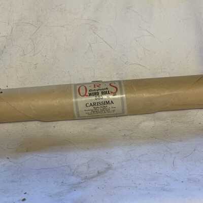 'Carissma' Player Piano Roll