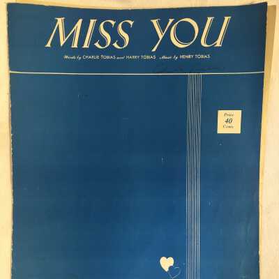 'Miss You' Sheet Music
