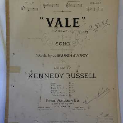 'Vale' Sheet Music