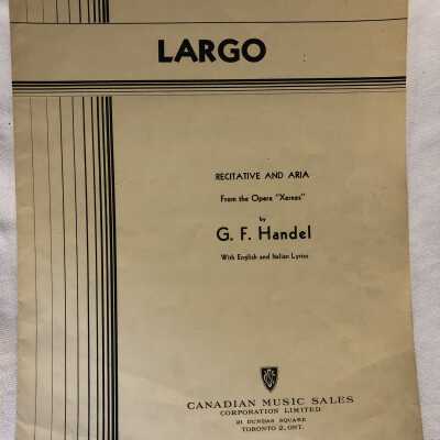'Largo' Sheet Music