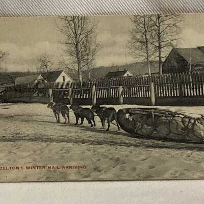 'Hazelton's Winter Mail Arriving'