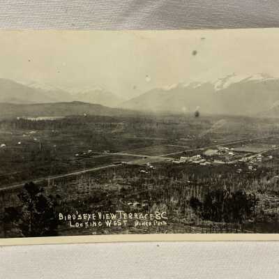'Birdseye View Terrace BC Looking West'