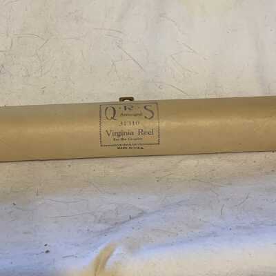 'Virginia Reel' Player Piano Roll