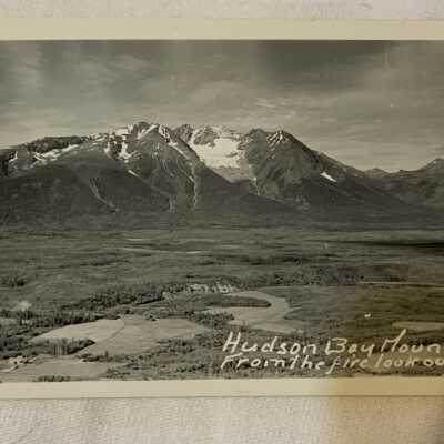 ‘Hudson Bay Mountain from the fire lookout’