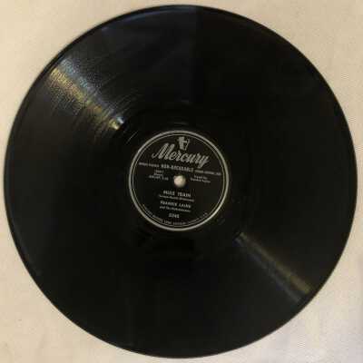 'Carry me back to Old Virginny; Mule Train' Record