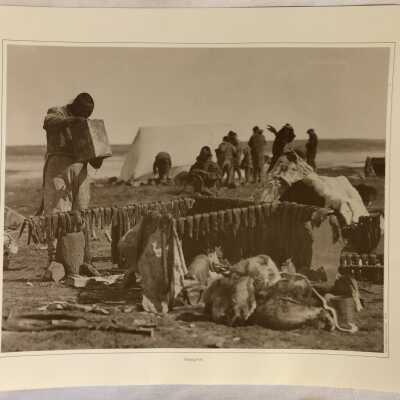 'Drying Fish' Print