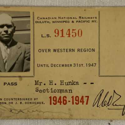 'Canadian National Railways' 1946-1947 Pass