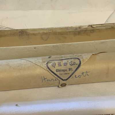 'Sunshine and You' Player Piano Roll