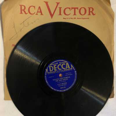 'I'll Keep Thinking of you; 'Neath the Purple on the Hills' Record