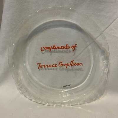 'Terrace Co Op' Pie Plate