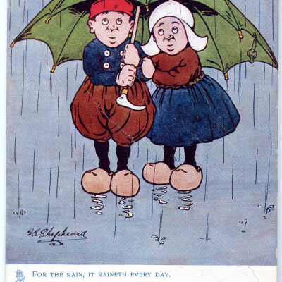 'For the Rain, It Raineth Every Day.' 1904