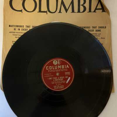 'I Only want a Buddy, not a Sweetheart; I'm Looking Over a Four Leaf Clover' Record