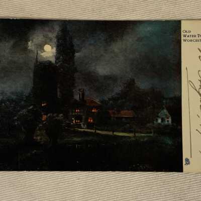 'Old Water Tower, Worcester' 1905