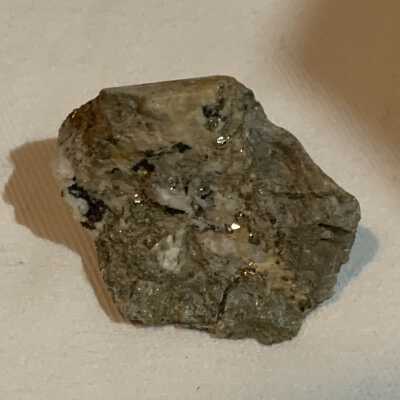 Quartz, Bornite, Pyrite Rock