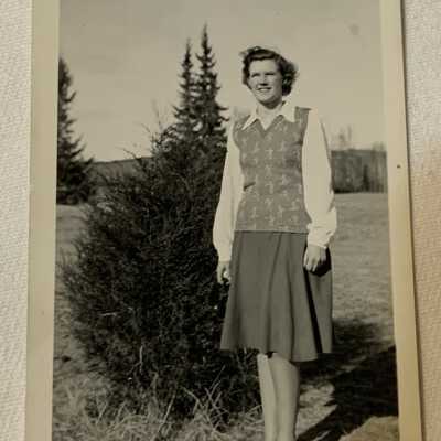 'Grace Holland... March 1943'
