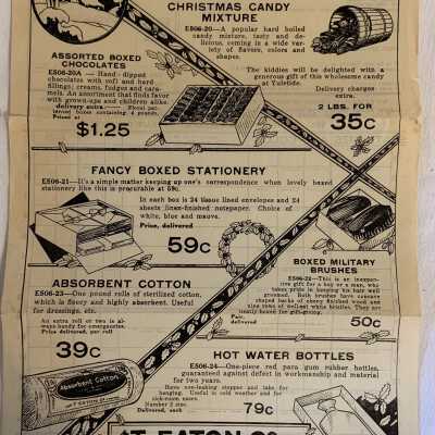 Eaton's Order Advertisement