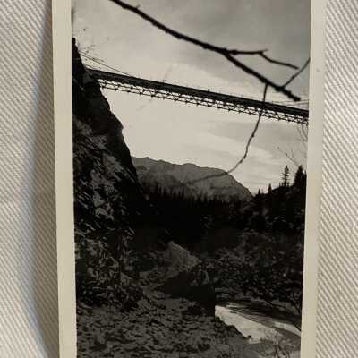 '...Hagwilget Canyon ...Jan 1943'