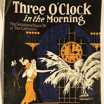 'Three O'Clock in the Morning' Sheet Music